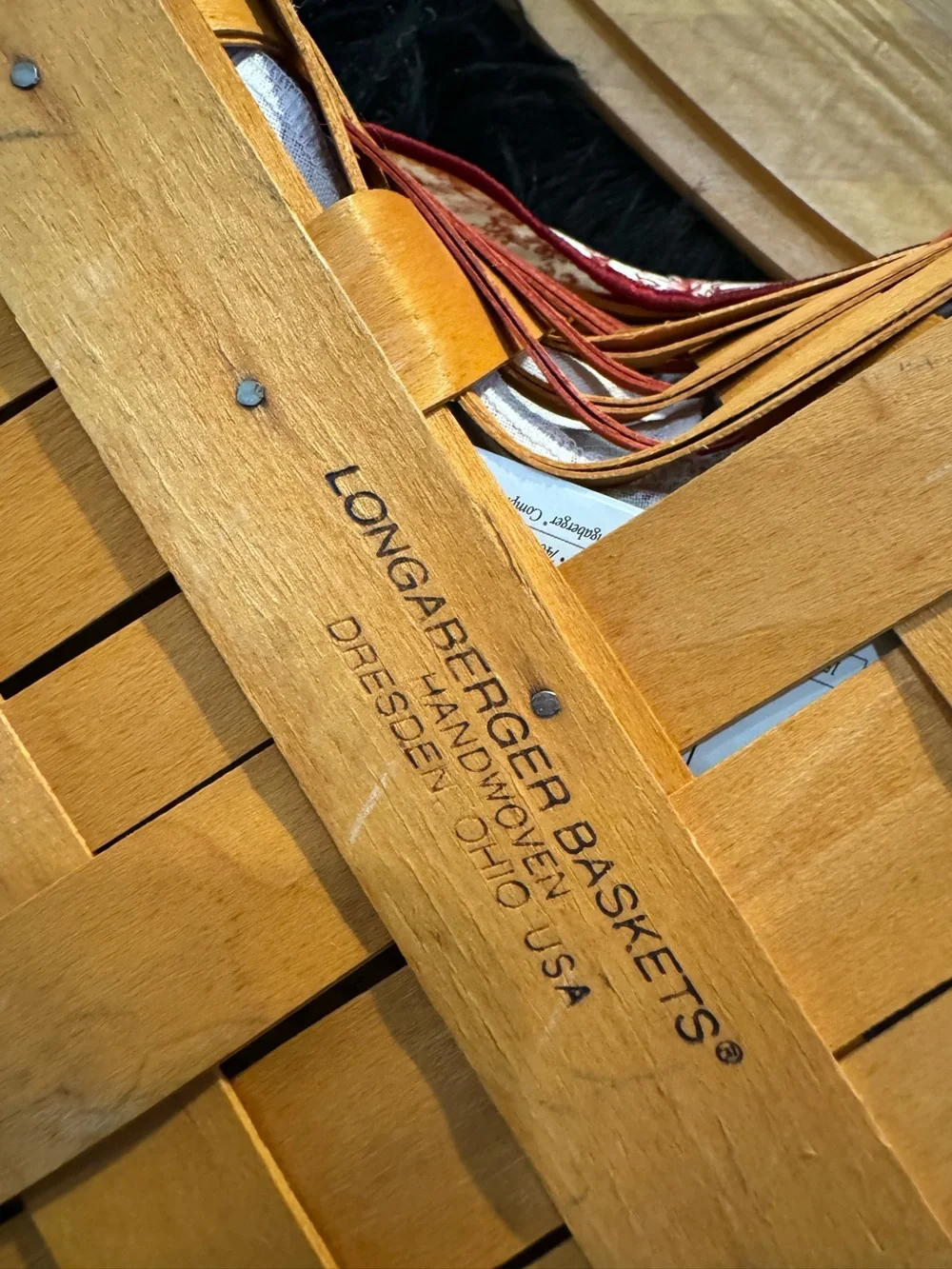 Longaberger 1999 heart